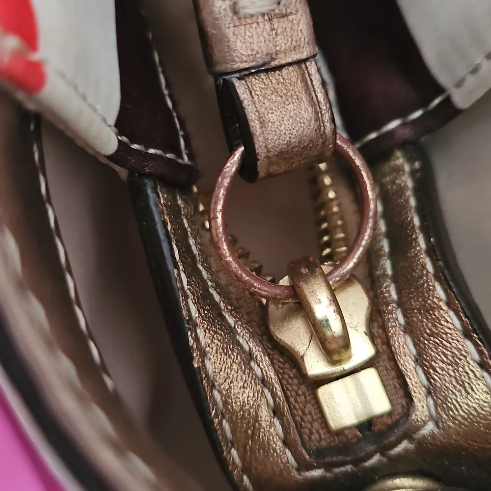 Coach Multistriped Legacy Tote - Picture 12 of 12